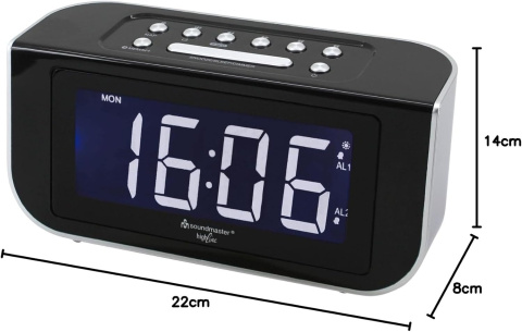 Radiobudzik FM SoundMaster FUR4005 Czarny Po Zwrocie