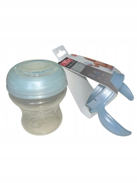 Butelka do karmienia dziecka Nuby 150 ml 2 szt+Uchwyt GRATIS