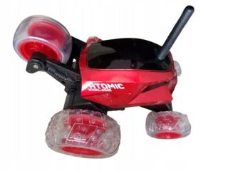 Zdalnie sterowany samochód kaskaderski z obrotem 360° Powystawowy