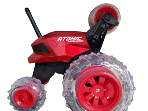 Zdalnie sterowany samochód kaskaderski z obrotem 360° Powystawowy