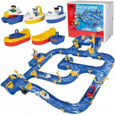 BIG Wielki Port Wodny Amsterdam Waterplay Łódki UZYWANY