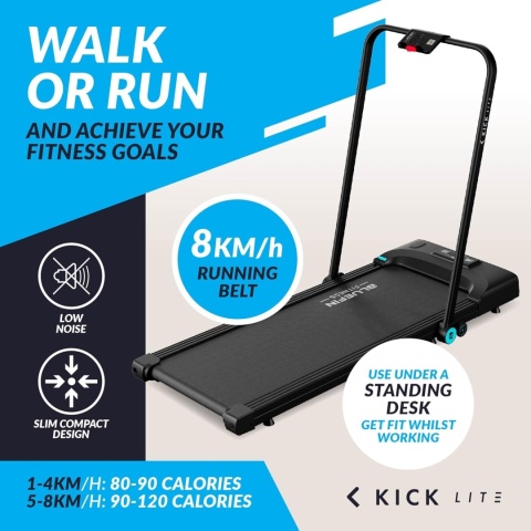 Bieżnia Bluefin Fitness Kick LITE Walking Pad - Bieżnia pod Biurko Powystawowy
