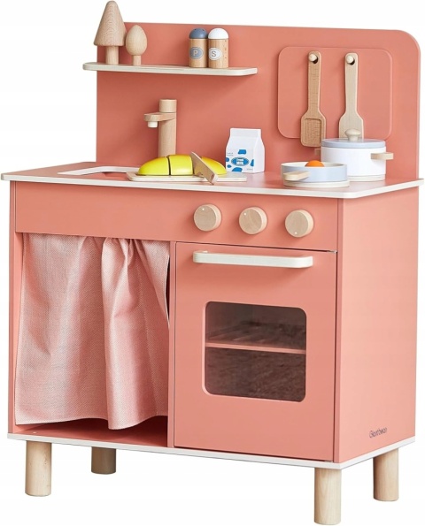 Drewniana kuchnia dla Dzieci z piekarnikiem Giant Bean Play Kitchen Nowy z defektem