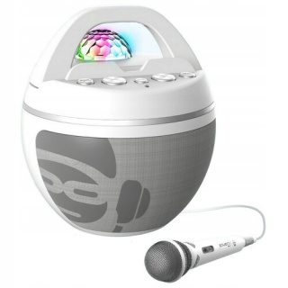 Głośnik iDance partybox Party Ball BB10K2 biały Nowy