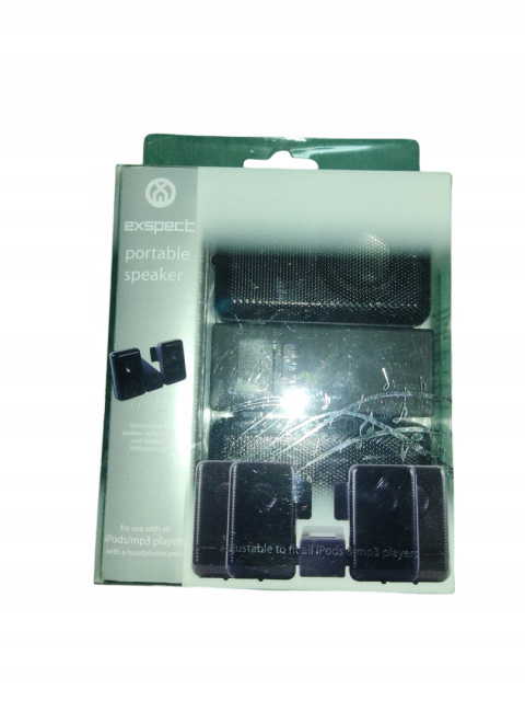 Głośnik przenośny Exspect EX855 czarny 1 W