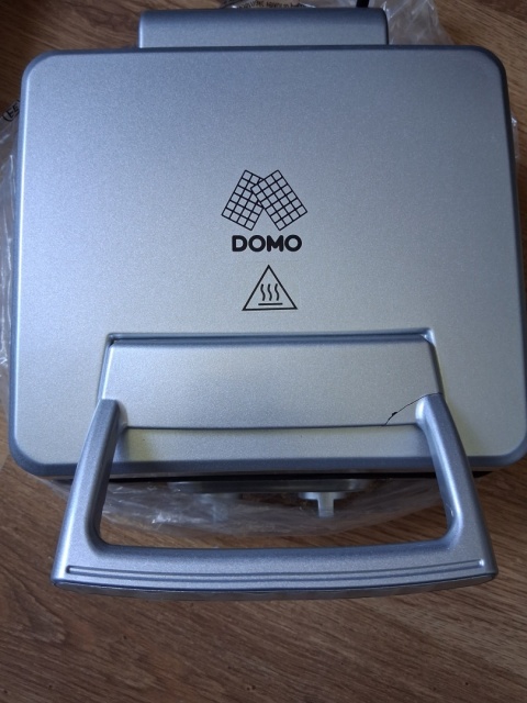 Gofrownica Domo DO9149W 1400 W srebrny/szary NOWY z DEFEKTEM