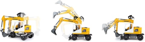 Koparka Pojazd Budowlany Liebherr 48 Cm Ruchoma Łyżka Lena Worxx Powystawowy