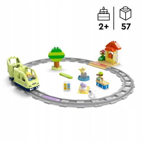 LEGO Duplo Przygoda z interaktywnym pociągiem 10427 POWYSTAWOWY