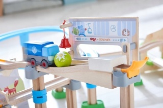 Mój Pierwszy Tor Górska Przygoda Klocki Drewniane Haba POWYSTAWOWY