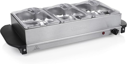 Podgrzewacz bufetowy ze stali nierdzewnej Tristar 4,2 L POWYSTAWOWY