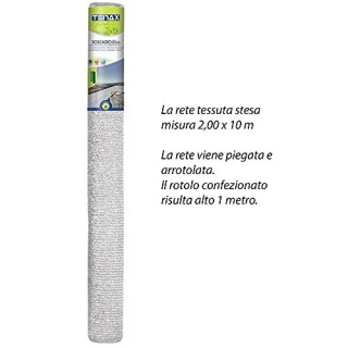 Siatka Chroniąca przed słońcem TENAX 2,00x10m zaciemniająca na taras NOWE