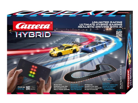 Tor wyścigowy Carrera Hybrid Racing Runway Chase POWYSTAWOWY