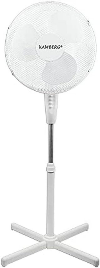 Wentylator podłogowy KAMBERG 8060 45 W biały POWYSTAWOWY