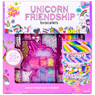 Zestaw do robienia bransoletek Just My Style Unicorn Friendship Bracelets NOWE OP.USZK