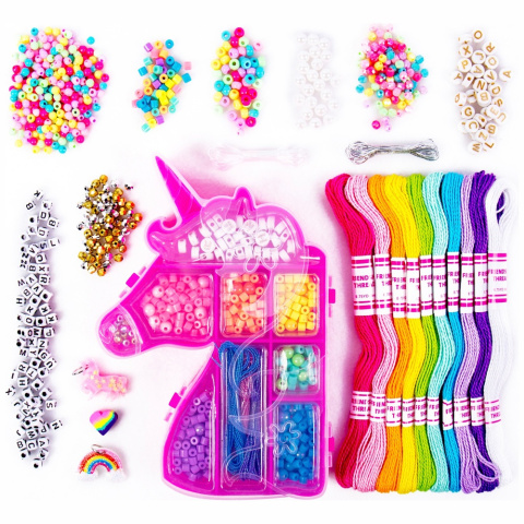 Zestaw do robienia bransoletek Just My Style Unicorn Friendship Bracelets NOWE OP.USZK