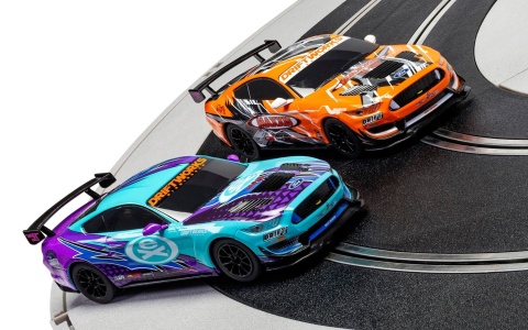 Zestaw torów wyścigowych dla dzieci Scalextric Drift 360 Race Set UŻYWANY