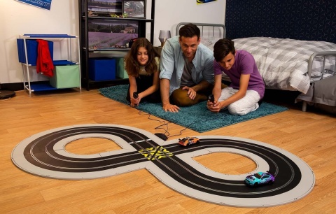 Zestaw torów wyścigowych dla dzieci Scalextric Drift 360 Race Set UŻYWANY