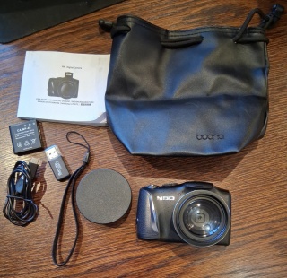 Aparat cyfrowy NBD Digital Camera 4K Ultra HD czarny Używany