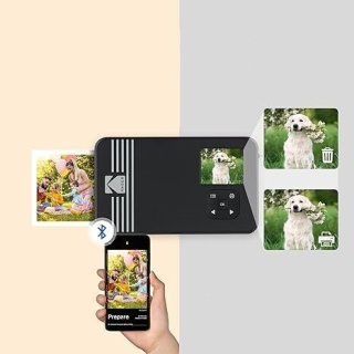 Aparat z drukarką KODAK Mini Shot 3 Retro żółty (format zdjęć 3 x 3") POWYSTAWOWY