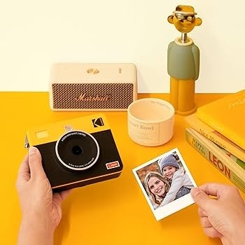 Aparat z drukarką KODAK Mini Shot 3 Retro żółty (format zdjęć 3 x 3") POWYSTAWOWY