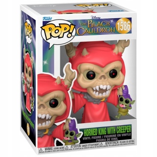 Funko POP! BLACK CAULDRON Disney 1586 The Horned King with Creeper POWYSTAWOWY