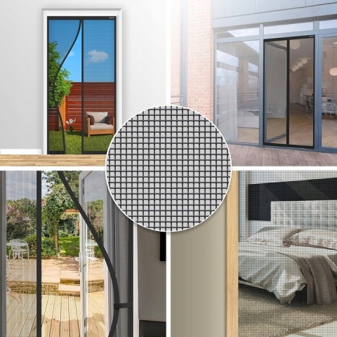 Moskitiera do drzwi 80 x 200 cm Kesser NOWY