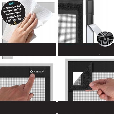 Moskitiera do drzwi 80 x 200 cm Kesser NOWY