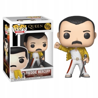 Oryginalna Figurka FUNKO POP Queen: Freddy Mercury (Wembley 1986) PO ZWROCIE