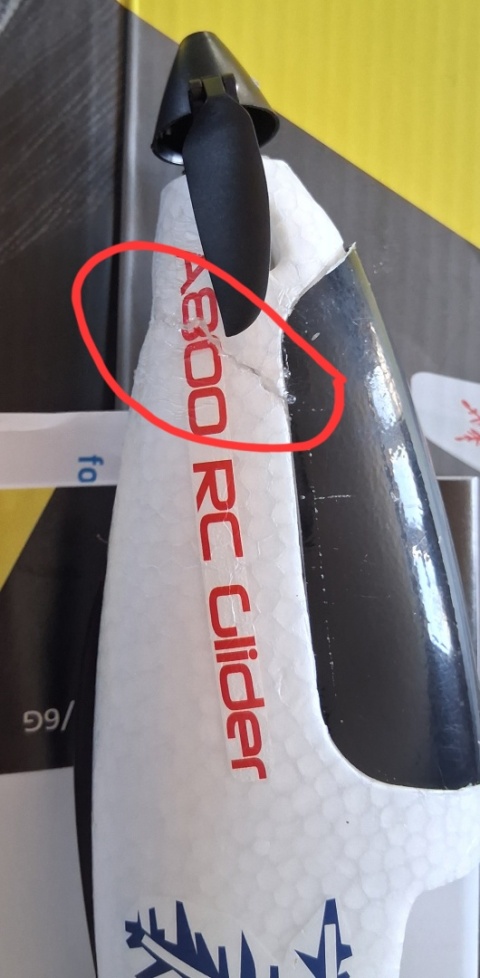 Samolot zdalnie sterowany Amewi model szybowca 3D Climber RC 24057 PO ZWROCIE