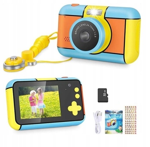 Aparat Dla Dzieci Smart Camera D7 24-70MM 1080p HD Wyświetlacz 2,4'' PO ZWROCIE