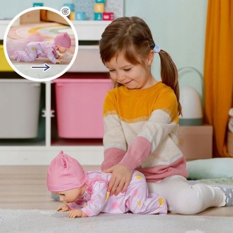 BABY born Lalka interaktywna Emily Walk with Me 43 cm 838426 POWYSTAWOWY