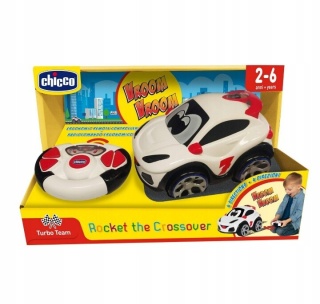 Chicco ROCKET CROSSOVER RACING samochód sterowany PO ZWROCIE