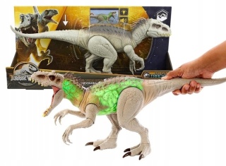 Figurka akcji Mattel Jurassic World Indominus Rex z dźwiękiem i światłem NOWY