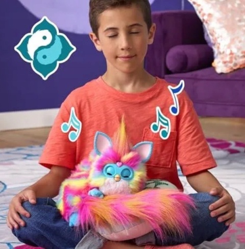 Furby Dj Muzyczny Interaktywny Pluszak Ze Światłami I Grami 5 J.niemiecki NOWY