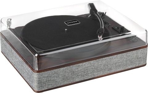 Gramofon ION Luxe LP brązowy USB Bluetooth z wbudowanymi głośnikami stereo Powystawowy