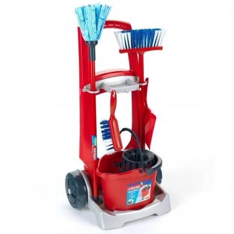 KLEIN Wózek do sprzątania dla dzieci Vileda Junior zestaw NOWY