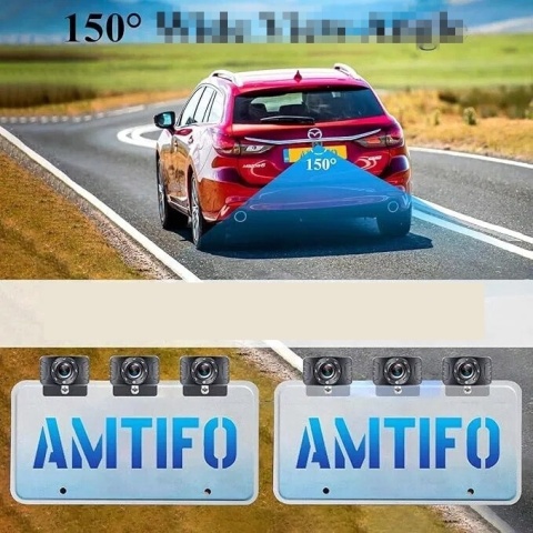 Kamera Do Cofania Samochodowa AMTIFO A2 HD 1080P z monitorem NOWY