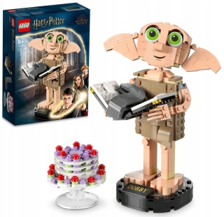 LEGO Harry Potter Skrzat domowy Zgredek 76421 klocki POWYSTAWOWY
