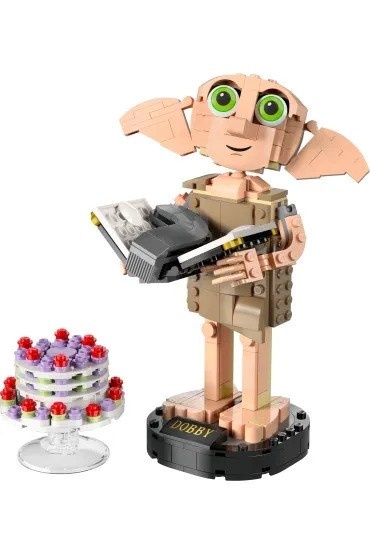 LEGO Harry Potter Skrzat domowy Zgredek 76421 klocki POWYSTAWOWY