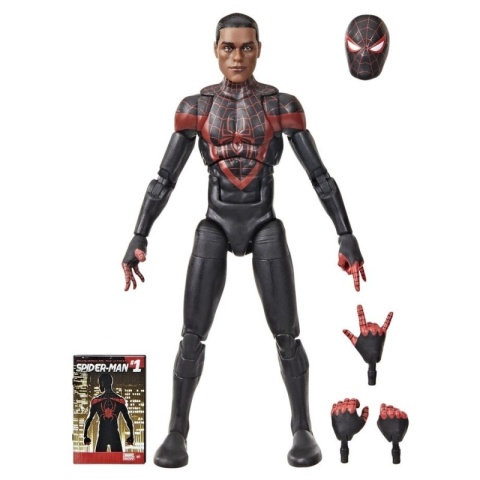 Marvel Legends - Figurka Spider-Man Miles Morales 15 cm Ultimate Hasbro POWYSTAWOWY