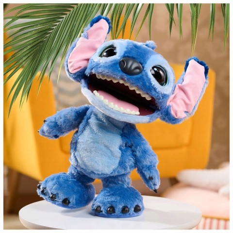 Maskotka Stitch interaktywna Just Play Disney Ultimate Stitch 43 cm POWYSTAWOWY