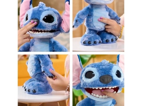 Maskotka Stitch interaktywna Just Play Disney Ultimate Stitch 43 cm POWYSTAWOWY