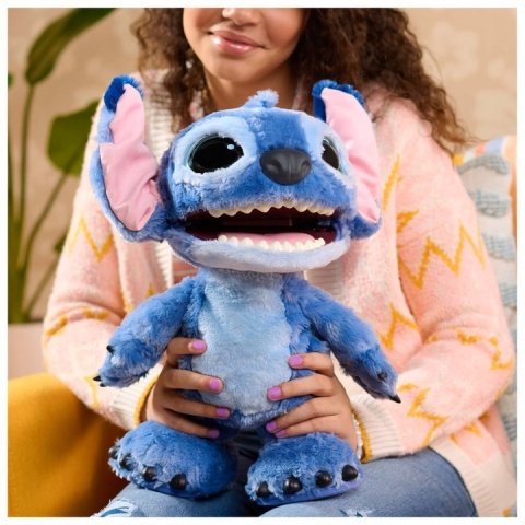 Maskotka Stitch interaktywna Just Play Disney Ultimate Stitch 43 cm POWYSTAWOWY