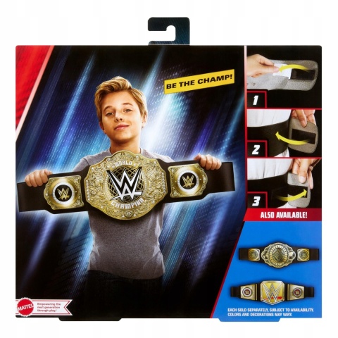 Mattel Wwe Pas Mistrza Świata Heavyweight 90 cm imitacja NOWY