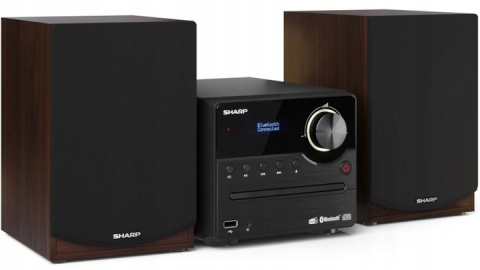 Mikrosystem Wieża Hi-Fi Sharp XL-B517D Brązowy Bluetooth CD Radio FM USB