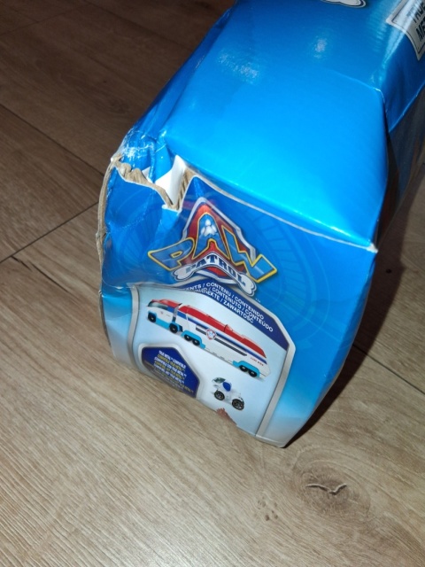 PSI PATROL LAWETA AUTOBUS PATROLOWIEC LAUNCH'N HAUL PAW PATROLLER POWYSTAWOWY