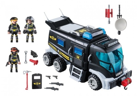 Playmobil 9360 City Action Samochód SWAT światło dźwięk policja NOWY