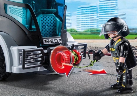 Playmobil 9360 City Action Samochód SWAT światło dźwięk policja NOWY