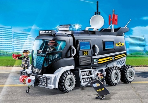 Playmobil 9360 City Action Samochód SWAT światło dźwięk policja NOWY
