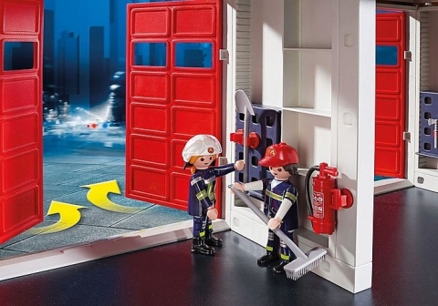 Playmobil Duża Remiza strażacka 9462 zestaw dla dzieci +4 lata Powystawowy